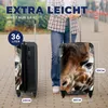 MuchoWow® Koffer Handgepäck Trolley Rollkoffer Kleine Produktbild-Vorschau 5