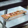 Servierbrett, Tablett, Etagere aus Holz mit Füßen, für Produktbild-Vorschau 3