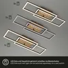 Lampada da soffitto a LED con punti LED, marrone-oro, Anteprima dell’immagine prodotto 4