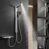 HOROW RainFlexi S2 Duschpaneel mit Thermostat, Chrom Produktbild-Vorschau 1