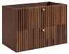 Rodan Waschbeckenunterschrank 80cm - Geriffelt Walnuss - Produktbild-Vorschau 9