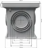 Marley Einlaufschacht 200x200mm mit Gussrost + Aufsatz Produktbild-Vorschau 3