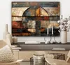 MuchoWow® - Leinwandbilder - Kunst - Braun - Abstrakt - Produktbild-Vorschau 7
