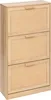 Schmaler hoher Schuhschrank CANE, Wiener Geflecht, 60 x 24 Produktbild-Vorschau 1