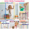 COSTWAY Trampolin für Kinder, 154cm 6 in 1 Kindertrampolin Produktbild-Vorschau 4