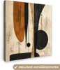 MuchoWow® - Leinwandbilder - Abstrakt - Kunst - Formen - Produktbild-Vorschau 1