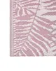 BELIANI Outdoor Teppich Rosa/Weiß Polypropylen 120 x 180 cm Produktbild-Vorschau 5