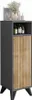 Midischrank Vicco Leano Anthrazit/Bergeiche 30 x 97 cm mit Produktbild-Vorschau 7