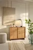 Kompakte Kommode YASUMI (98 cm) – Eiche Carmel (Japandi Produktbild-Vorschau 1