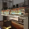 Ripiano a soffitto per vino, scaffale industriale a 2 Anteprima dell’immagine prodotto 4