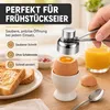 Eierköpfer aus Edelstahl 304, kompakter Eieröffner mit Produktbild-Vorschau 7