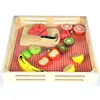 Tooky Toy Obstkiste aus Holz mit Schnittobst, 21-teilig Produktbild-Vorschau 9
