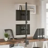 vidaXL Tischhalterung für 2 Monitore Schwarz Stahl VESA Produktbild-Vorschau 4