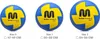 Handball Meteor Nuage mini mit Super Grip Material Größe 0 Produktbild-Vorschau 7