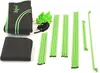 A collection of parts for a grow tent, including poles, connectors, and fabric. Produktbild-Vorschau