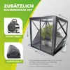 PREMIUM Überwinterungszelt ALASKA 150 x 150 x 180 cm Produktbild-Vorschau 5