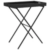 The Living Store Tabletttisch Klappbar Schwarz 65x40x75 cm Produktbild-Vorschau 8
