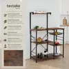 TecTake 404754, Dřevo Náhled obrázku produktu 2
