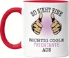 So Sieht Eine Coole Patentante Aus Tasse Rot Lustig Produktbild-Vorschau 1