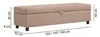 Continental Boxspring Bett Betten Polster Hoch Doppel Leder Produktbild-Vorschau 2