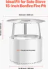 A diagram showing the dimensions of a fire pit accessory. Produktbild-Vorschau