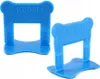 Two blue tile leveling clips are shown against a white background. Produktbild-Vorschau