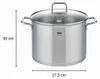 Elo Citrin 72446 Kochtopf inkl. Deckel, Edelstahl, 26 cm Produktbild-Vorschau 1