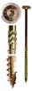 50 St. Power Tellerkopfschrauben 8 x 140 mm Torx 40 verzinkt Holzbauschrauben Konstruktionsschrauben Cut-Spitze Produktbild-Vorschau