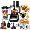 MPM Küchenmaschine 2000W Food Processor 11in1 Mixer Blender Produktbild-Vorschau 1