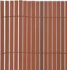 vidaXL Płot ogrodowy dwustronny 90x400 cm brązowy Podgląd zdjęcia produktu 4