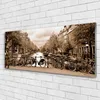 Acrylglasbilder 125x50 Wandbild Druck Fluss Fahrräder Bäume Produktbild-Vorschau 2
