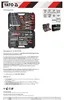 Yato YT-38901 Tool set XXL 1/4-1/2" 122 items Anteprima dell’immagine prodotto 22