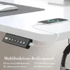 Verstelbaar bureau, 140x60 cm, met USB-aansluiting. Productafbeelding-voorbeeld 4