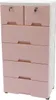 komoda se 6 zásuvkami Plastová s kolečky 50x35x102cm Náhled obrázku produktu 1