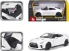 Bburago 1:24 Nissan GT-R Metallic White 18-21082 Anteprima dell’immagine prodotto 15