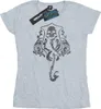 Harry Potter - T-Shirt Logo für Damen BI747 (S) (Grau) Produktbild-Vorschau 1