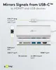goobay USB C Multiport Adapter HDMI 4K 30 Hz USB/CR/RJ45/PD Voir les images du produit 10
