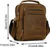 OKWISH Rucksack Laptoprucksack Schulrucksack Lederrucksack Produktbild-Vorschau 7