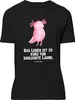 Mr. & Mrs. Panda T-Shirt Axolotl Glücklich - Schwarz - Produktbild-Vorschau 1