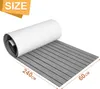 SWANEW Tapis de sol Teck Decking Plancher marin Mousse Eva Voir les images du produit 2
