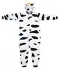 Onesie Kigurumi Pyjamas Kuh Verkleidung Kostüm S: 145 - Produktbild-Vorschau 3
