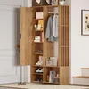 Sweiko 100x33x190cm garderobenschränke mit Produktbild-Vorschau 7