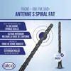 HEYNER® Antena dachowa Spiral Fat 23 cm uniwersalne radio Podgląd zdjęcia produktu 13