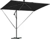Auskragender Bananenschirm Schwarz 294 x 200 x 254 cm Produktbild-Vorschau 3