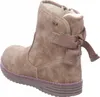 Stivaletto da bambina Indigo foderato in taupe-marrone, Anteprima dell’immagine prodotto 2