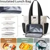 Sac à lunch pour femmes, sacoche pour ordinateur portable Voir les images du produit 3