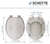 SCHÜTTE MDF WC-Sitz LIGHT WOOD, mit Absenkautomatik Produktbild-Vorschau 7