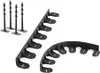 Bordure Garden Border 0645, 4,8 m, noire, 24 piquets Voir les images du produit 2