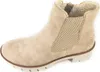 A single beige boot is shown against a white background. Voir les images du produit