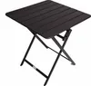 A dark gray folding table against a white background. Produktbild-Vorschau